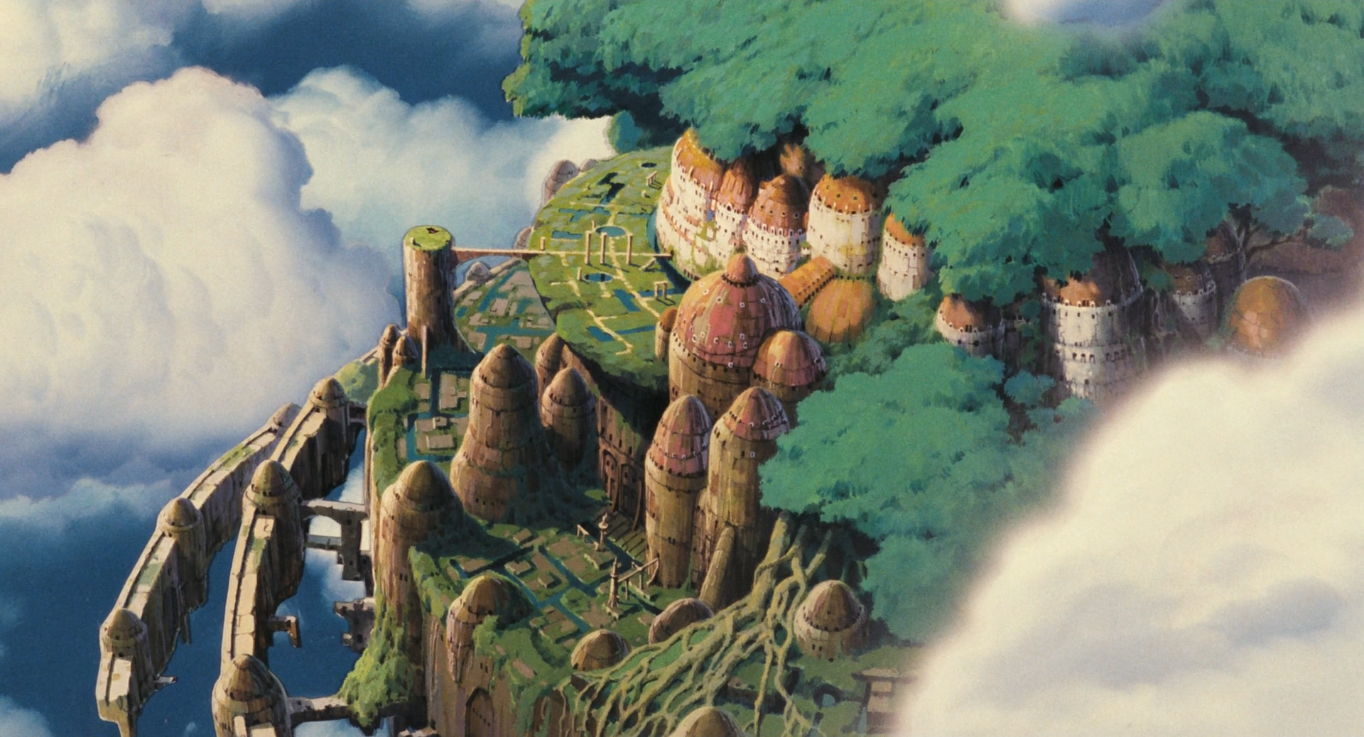 用户补充的天空之城空中庭园原画